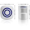 Wireless Motion Doorbell – SIB – Egypt | PIR Sensor with 38 Melodies - Image 2